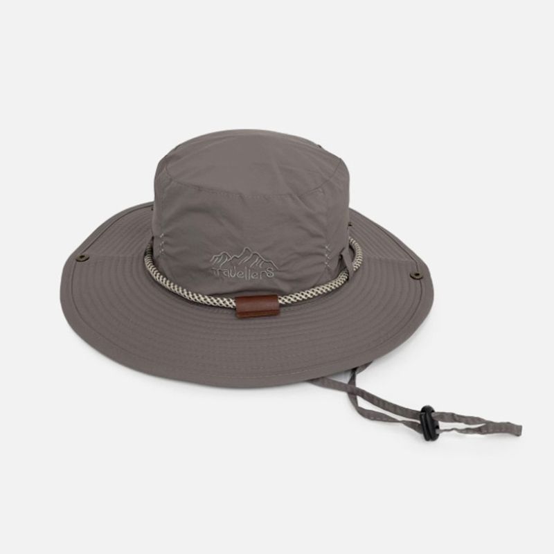 Nieuw binnen Zomer Emmer Mannen Vrouwen Zonnebrandcrème Vissershoed Buiten Ademend Visserspet Wandelen Klimmen Kamperen UV-bescherming_voghion.com