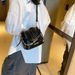 Haute Couture Women's Handbag, New Fashion Pleated Portable Bucket Bag, Niche Design,_voghion.com