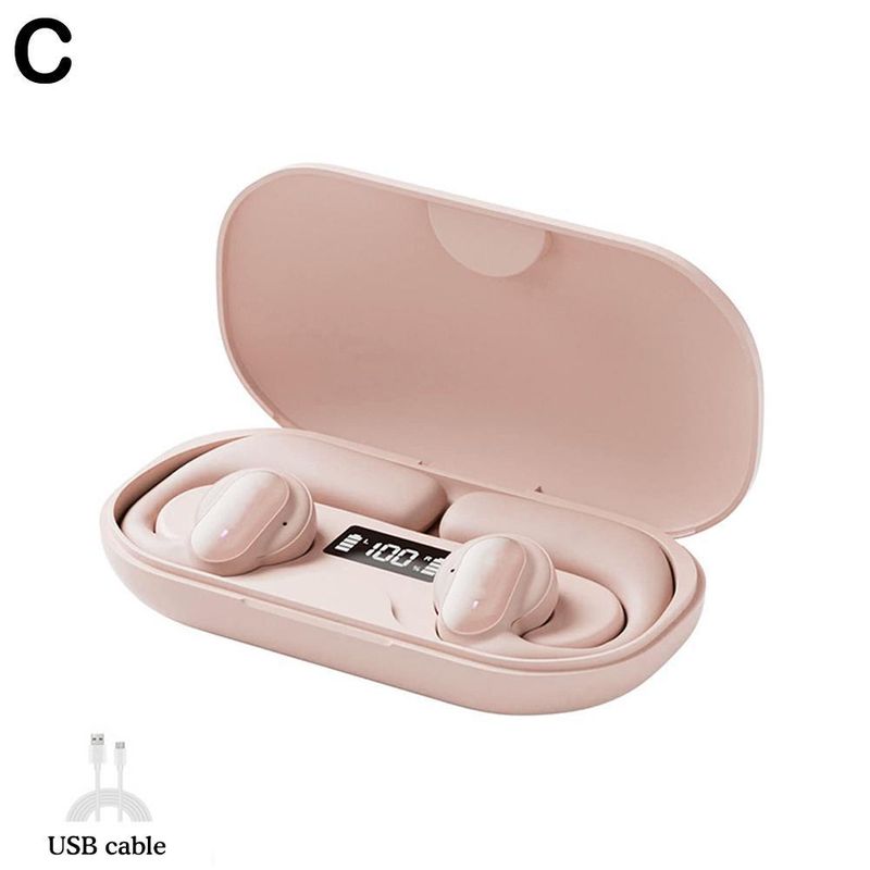 2023 S901 bone conduction concept wireless TWS to ear true stereo Bluetooth earphones_voghion.com