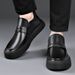 „XGXC“ Neue Loafer aus echtem Leder für den Herbst, Herrenschuhe mit weicher Sohle, trendige Business-Freizeitschuhe im britischen Stil._voghion.com