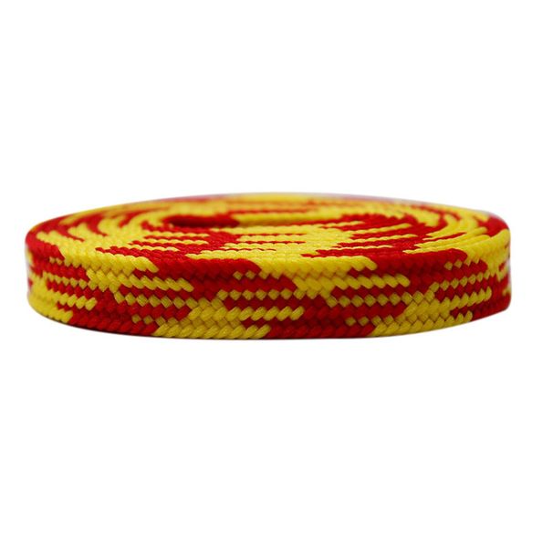 Apavu aksesuāri Diamond Flat Divu krāsu kurpju šņores, kas piemērotas viena dēļa apaviem Audekla apavi_voghion.com