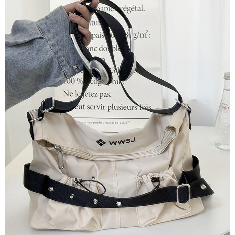 Canvas Multifunktionale Damentasche 2025 Frühling Sommer Neue Mode Täglich Pendler Crossbody Folding Casual Hundert Personalisiert_voghion.com