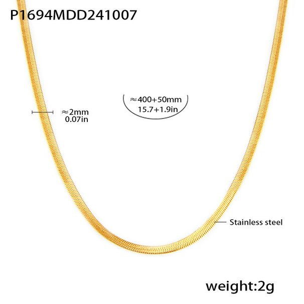 Square Sugar Jewelry, Queen Elizabeth Bild, zweireihige Halskette mit Schlüsselbein-Motiv, farbbeständige Halskette aus Titanstahl_voghion.com