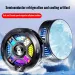 2024 NEW SL18 Mobile Phone Magnetic/ Back-Clip 2 In 1 Semiconductor Radiator With RGB Light For IOS Android PUBG LOL_voghion.com