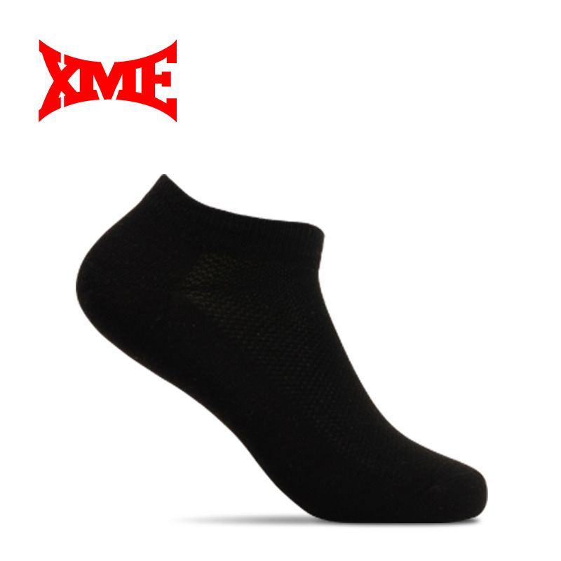 Einfarbige Business-Casual-Socken aus Baumwolle für Herren, schweißabsorbierende, atmungsaktive Mesh-Socken_voghion.com