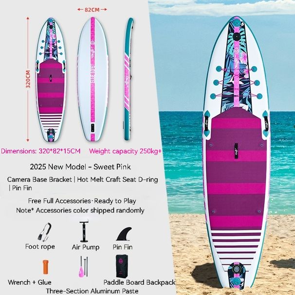 Tavola da surf gonfiabile SUP da viaggio portatile NEZHA SURF 320*82cm Stand-Up Paddle Board_voghion.com
