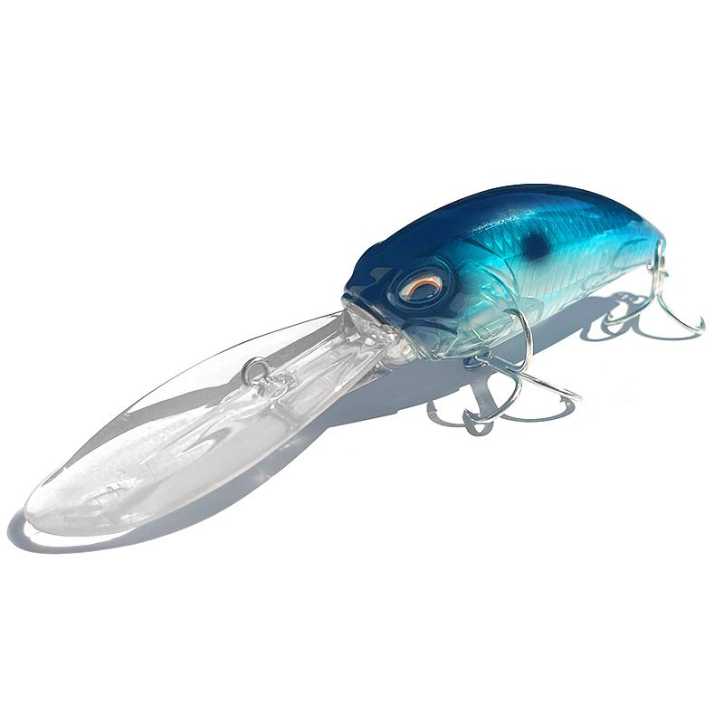 New Large And Small Fat Sinking Bionic Long Tongue Board Minnow Lure Bait Crank Fishing Accessories_voghion.com