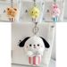 Adorable Keychain Animal Plush Toy Cute Mini Claw Machine Stuffed Doll For Students And Couples_voghion.com