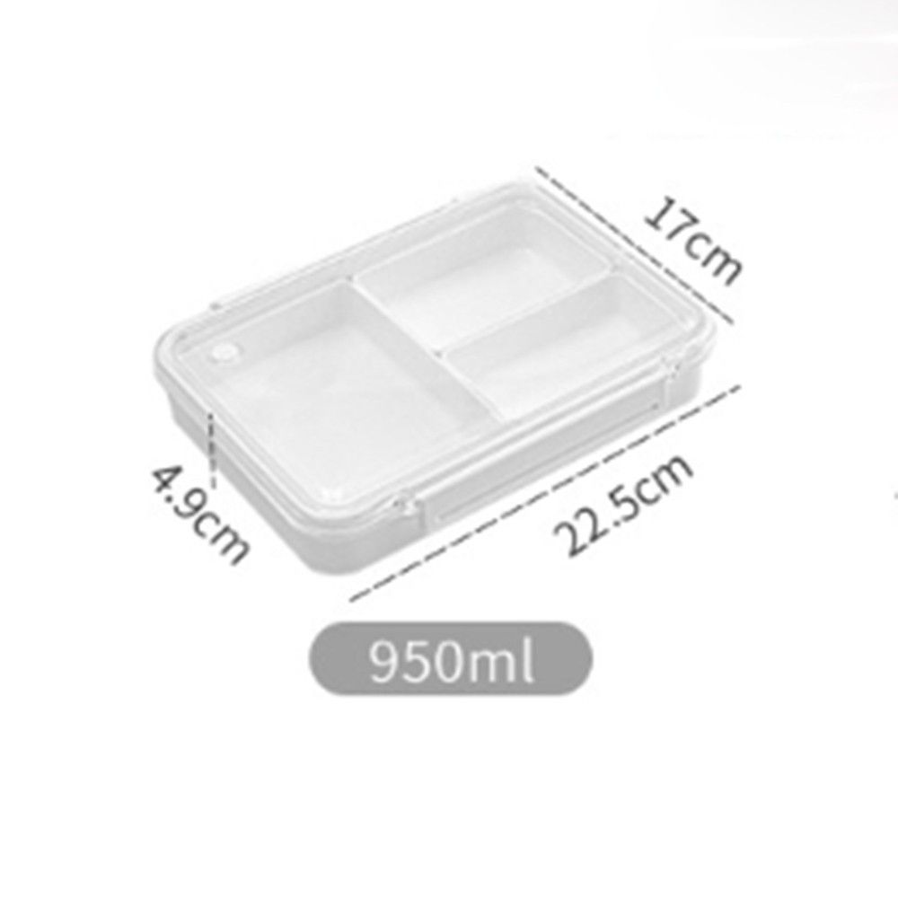 1 boîte à lunch portable, boîte bento portable compatible micro-ondes, récipient de conservation des aliments_voghion.com