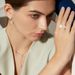Women's Jewelry Geometric Open Ring With Zircon, Elegant Minimalist Design, Copper Base Rhodium/K Gold Plated_voghion.com