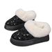 New platform casual slip-on snow boots warm low-top furry boots_voghion.com