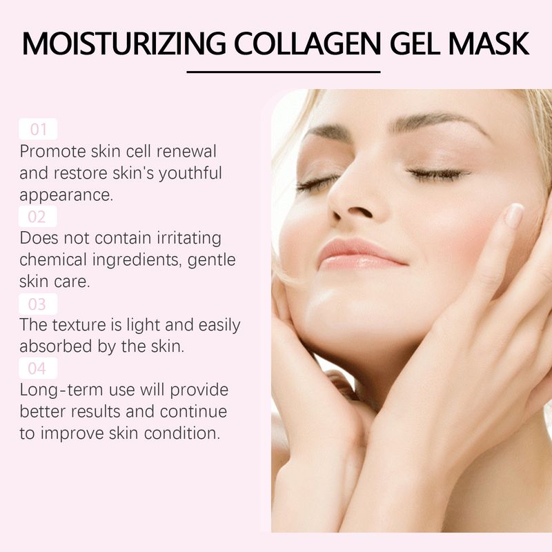 Collagen Moisturizing Mask Hydrates And Nourishes Delicate Facial Skin Gentle Moisturization_voghion.com