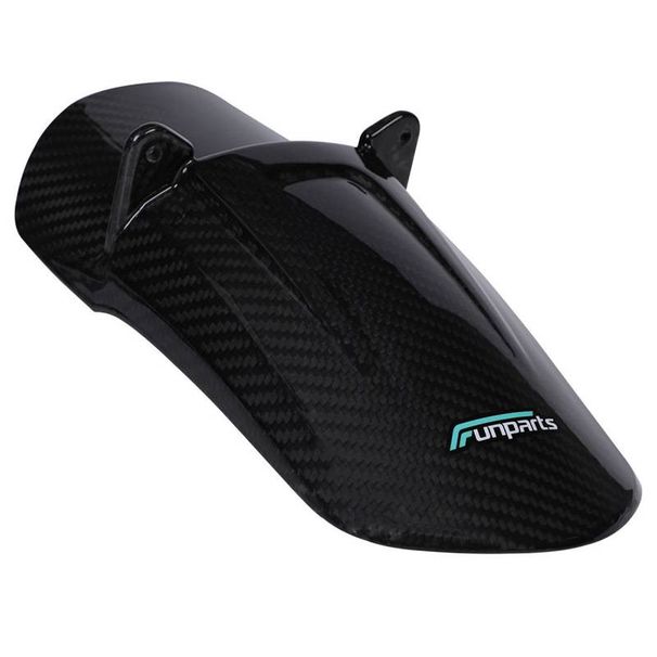 Garde-boue arrière en fibre de carbone pour moto électrique – Protection légère et durable, ajustement universel pour les modifications personnalisées._voghion.com