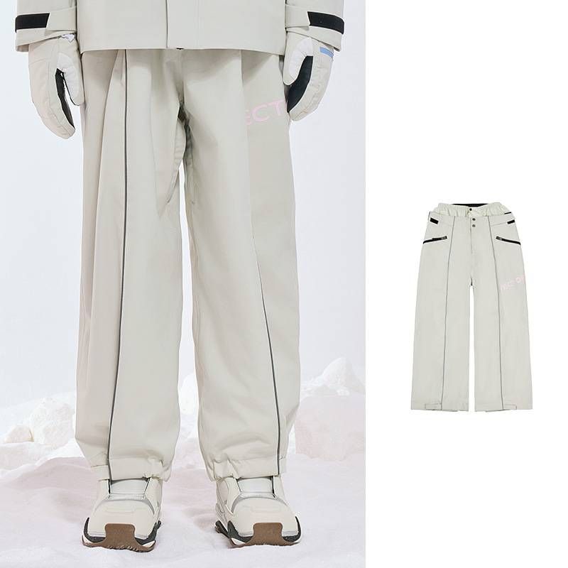 Unisex-Skianzug-Set – Wasserdichte und winddichte Schneejacke und -hose für Damen und Herren_voghion.com