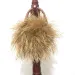 2024 Real Natural Ostrich Feather Mini Handbag Fur Fluffy Womens Dress Up Wallet Party Leather Handle Clutch Bag Peach_voghion.com