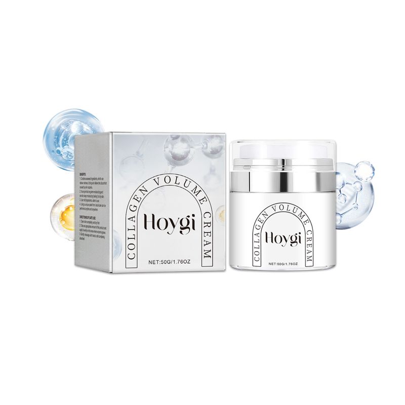 Crema de colágeno, crema hidratante para la piel del rostro, crema de colágeno hidratante y rejuvenecedora_voghion.com