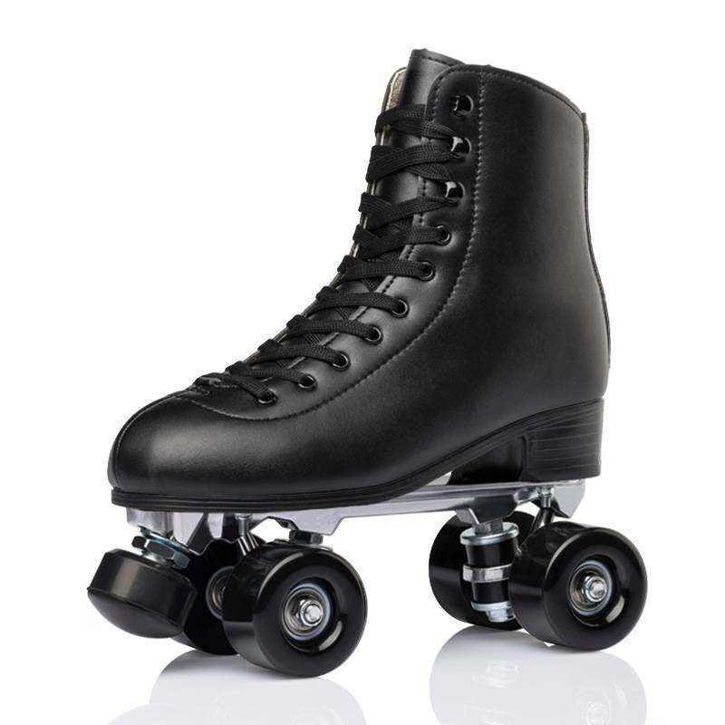 Zweireihige med fire Rädern og PU-Metallhalterung, langlebige, atmungsaktive Schlittschuhe_voghion.com