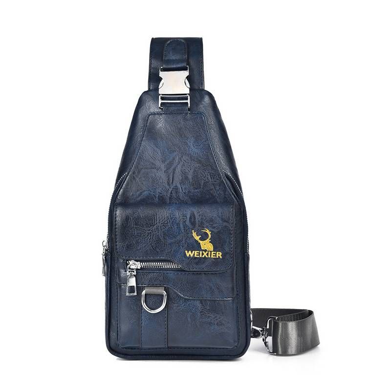 Pánská retro všestranná taška přes rameno, velkokapacitní nepromokavá taška přes rameno, pánská crossbody taška, elegantní pánská taška_voghion.com