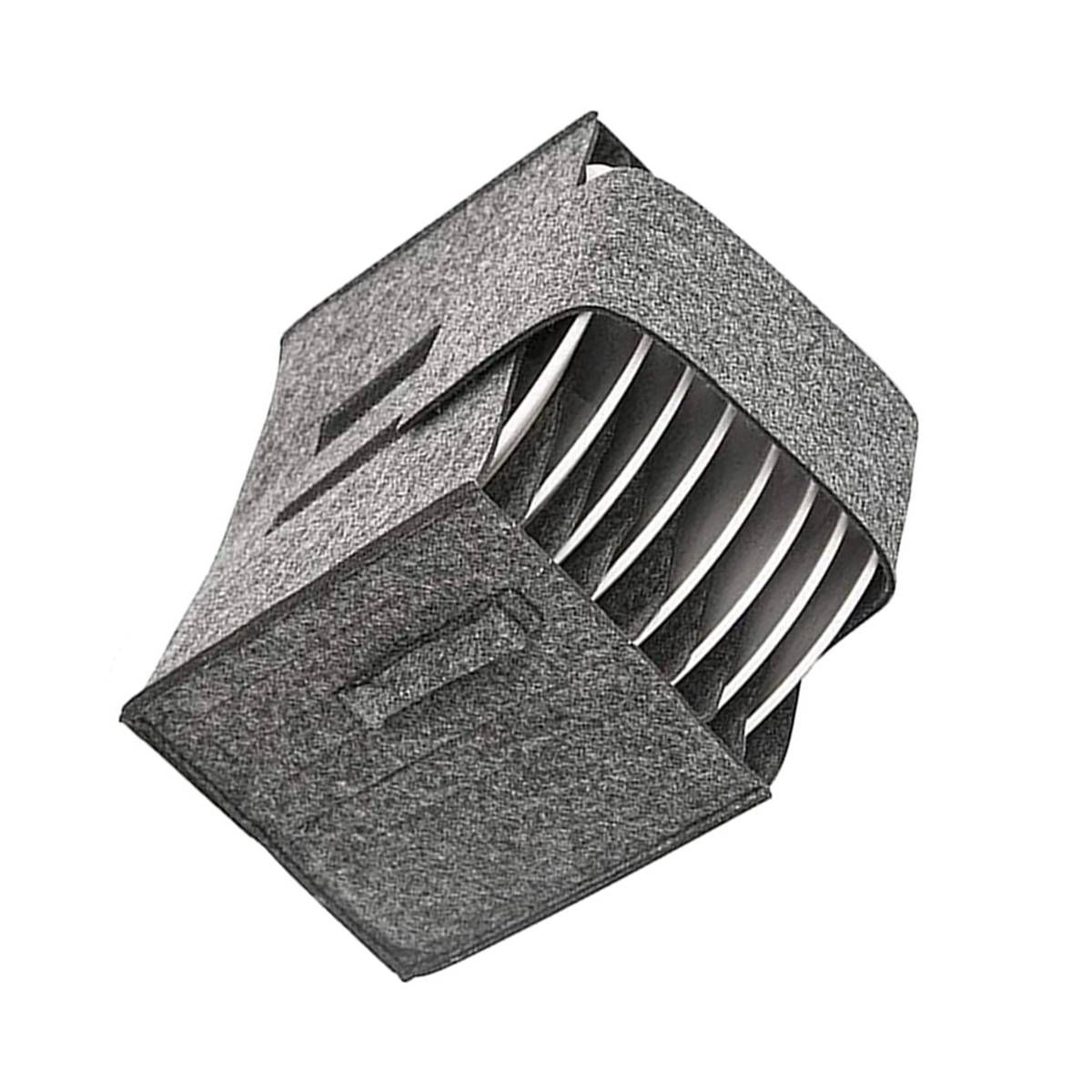 Mehrzweck-Filzträger für Essutensilien mit Magic Tape-Verschluss_voghion.com