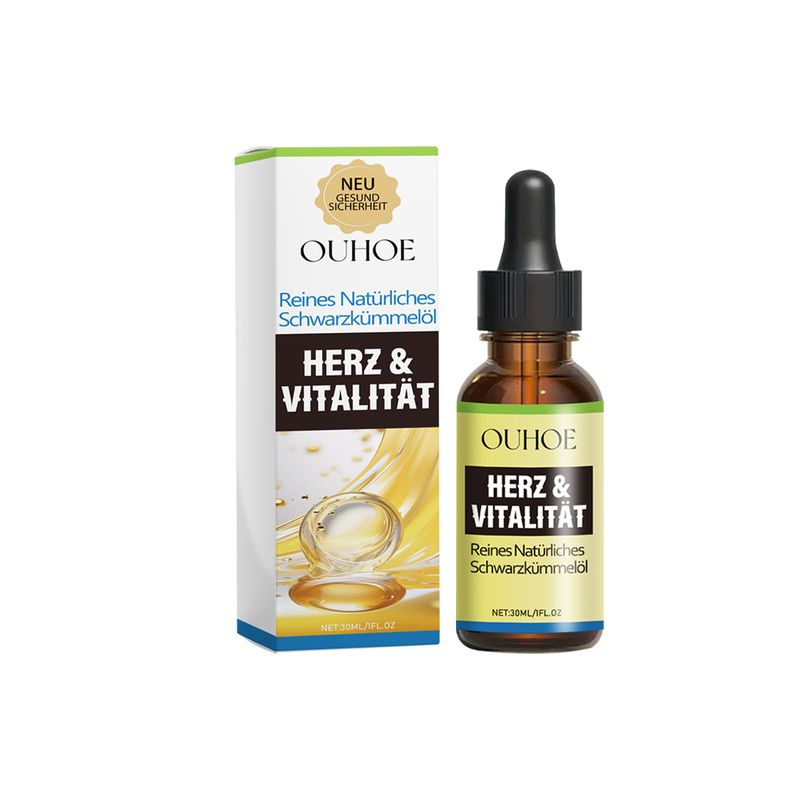 Huile de graine noire OUHOE Soin réparateur des cheveux et de la peau Essence multi-effets_voghion.com