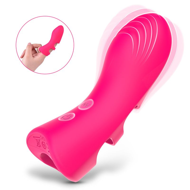 Taps Clitoral Finger Vibrator Couple Flirting l Stimulation Massage Stick Female Orgasmic Products D        Stimuation   Femae_voghion.com