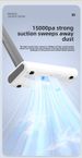 Kabelloser Haushaltsstaubsauger, superstarke Saugkraft, Saugwischgerät, All-in-One-Gerät, Hochleistungs-Handgerät zum Entfernen von Katzenhaaren_voghion.com