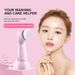 3-in-1 Electric Facial Cleanser Rotating Massage Face Brush Blackhead Pore Cleaner Deep Cleansing_voghion.com