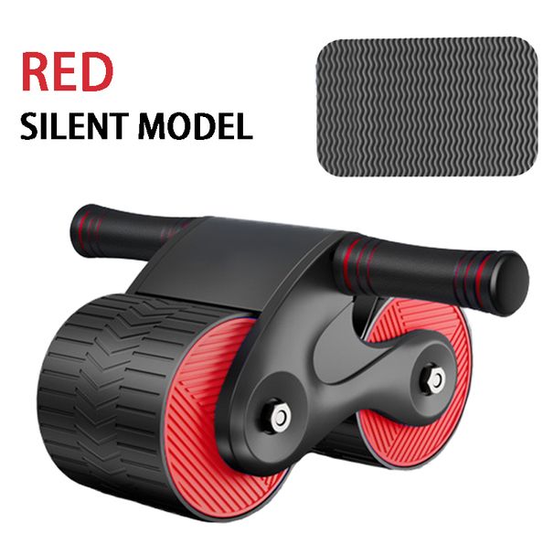 Bauchmuskelrad für Anfänger mit automatischem Rückprall, Handyhalterung, Bauchmuskeltrainer, Gewichtsverlust, Bauchrolle für Männer und Frauen_voghion.com