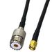 1pcs RG58 Cable UHF SO239 Female Jack To SA Ale Plug Connector RF Coaxial Pigtail Jumper Adapter Straight New_voghion.com