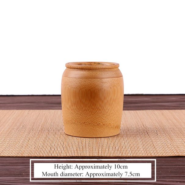 Bamboo Tea Container  Bamboo Tube  White Tea  Tea Packaging Box Storage Wooden Box_voghion.com