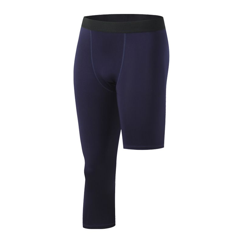 Abbigliamento da uomo Slip attillati da basket Pantaloncini sportivi ad alta rimbalzo ad asciugatura rapida cinque punti sette_voghion.com