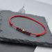 Handmade Weaving Niche Design Student Simple Forest Style Korean Version Bestie Internet Celebrity Red Rope Anklet For_voghion.com