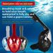 Maschera da snorkeling pieghevole completamente asciutta, set da immersione, accessori per esterni, occhiali da nuoto_voghion.com