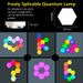 RGB LED Quantum Lamp Hexagon Light DIY LED Wall Lamp Touch Sensor RGBW LED Honeycomb Light Colorful Night Light USB Modular Lamp_voghion.com