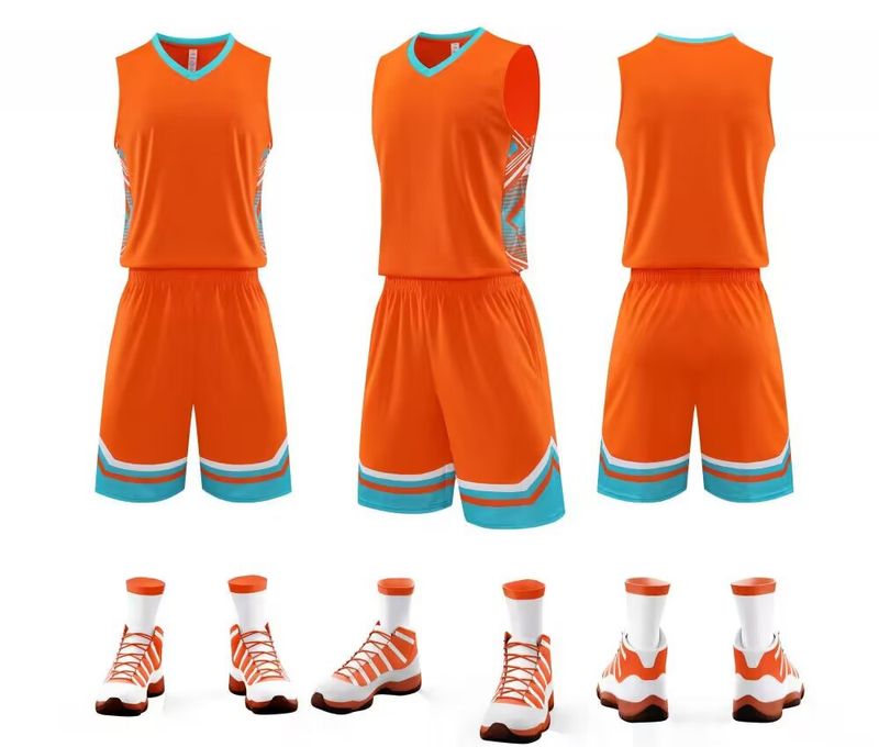 Speed-Wettkampftraining, Kinder-Teamdruck, Studentensport, Outdoor-Basketball-Bekleidungsset für Männer und Erwachsene_voghion.com