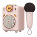 Bluetooth Speaker With Microphone Karaoke Function With Voice Change; FM Radio; TF Card_voghion.com