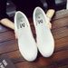 New Spring Autumn Breathable Waterproof Men's Women's Microfiber Work Shoes One Foot Pedal Lazy Shoes Wear-resistant Sneakers_voghion.com