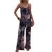 2024 Dames Jarretel Bedrukte Contrasterende Jumpsuit_voghion.com
