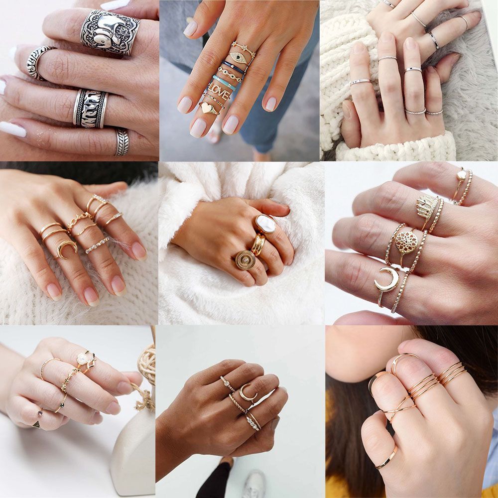 Anillos de mujer de estilo étnico en oferta._voghion.com