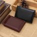 Hot Sale Fashion Men's Leather Money Clip Wallet With Magnet Hasp Credit Card Cash Holder Business Short Designer Purse For Male_voghion.com
