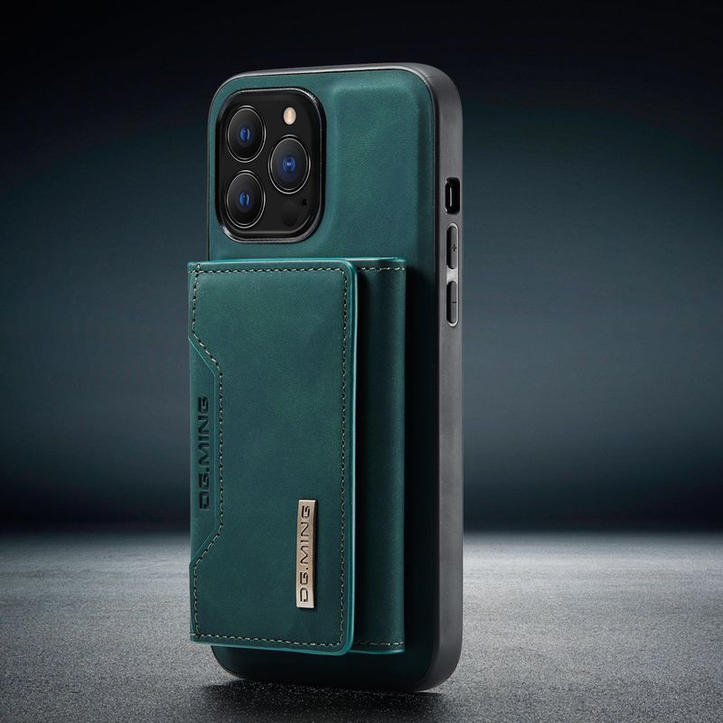 2-in-1 abnehmbare magnetische Lederhülle für iPhone 13 12 14 11 Pro Max Xs XR 7 8 Plus Se2020, Brieftaschen-Abdeckung, Kartenhalter, Tasche_voghion.com