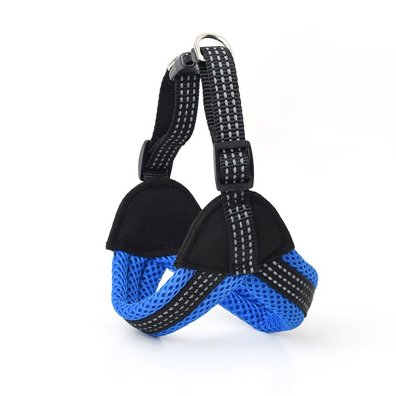 Atmungsaktive reflektierende Weste im Brust- und Rückenstil für kleine und mittelgroße Hunde_voghion.com