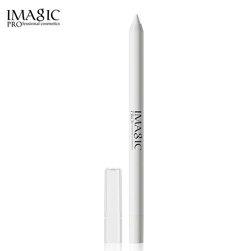 IMAGIC Gelstift, weiß, wischfest, wasserfest, schweißfest, für Anfänger, lang anhaltendes Eyeliner-Make-up_voghion.com