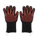 Gants de barbecue en silicone résistants à la chaleur 800 degrés Celsius 1472 ℉ Isolation et résistant aux brûlures Four à micro-ondes_voghion.com