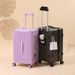 Large Capacity Thickened Aluminum Frame Password Travel Suitcase 26 Inch Shatterproof Sturdy Trolley Case_voghion.com