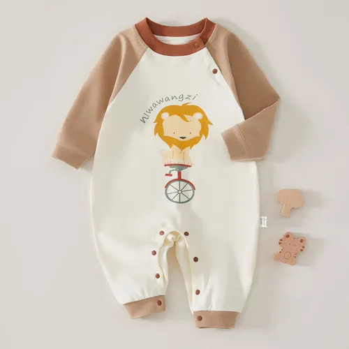 Tutina per neonati primavera autunno, neonati, pigiami in puro cotone, neonati rampicanti bambini piccoli, nuovi vestiti autunnali per ragazzi_voghion.com