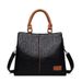 Women's casual PU leather cross luxury designer handbag, oversized VIE shoulder bag_voghion.com