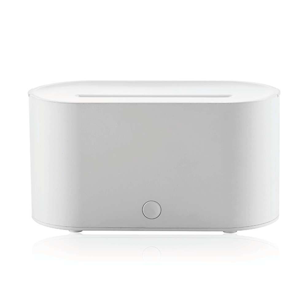 Flame Lamp Aroma Diffuser Fragrance Machine Humidifier Ultrasonic Household Bedroom Office Desktop Small Bedside Living_voghion.com