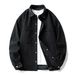Spring And Autumn Men's Jacket American Loose Versatile Collar Trendy Casual Shirt Coat Group Purchase_voghion.com