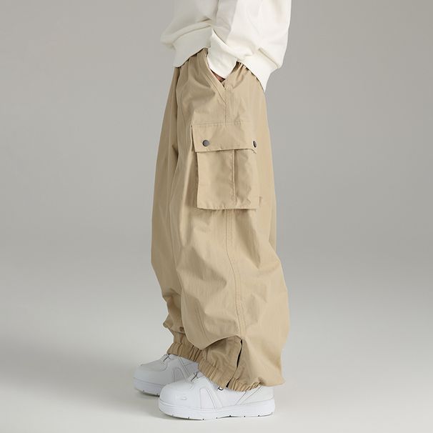 Xueyipai Loose Waterproof Windproof Snowboard Ski Suit Men And Women Pants Outdoor Warm Winter_voghion.com